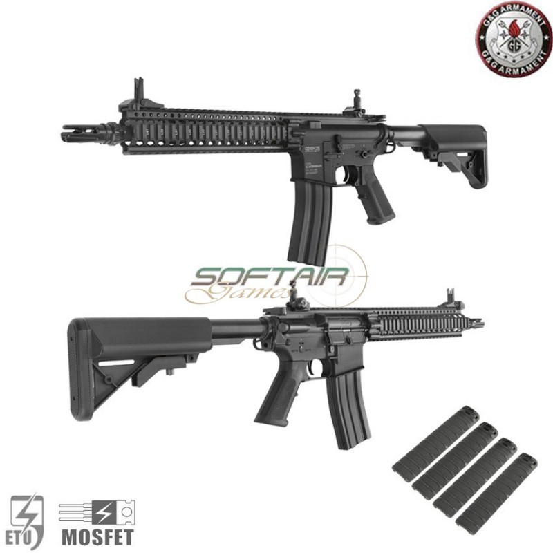 Electric Rifle Aeg Aeg Gc18 Mk18 Type Mod1 Black G&g (gg-gag454009)