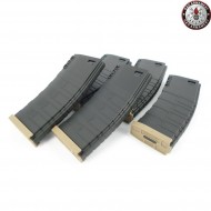Set 5 Mid-cap Magazines M4 120bb Black & Tan G&g (gg-08126)