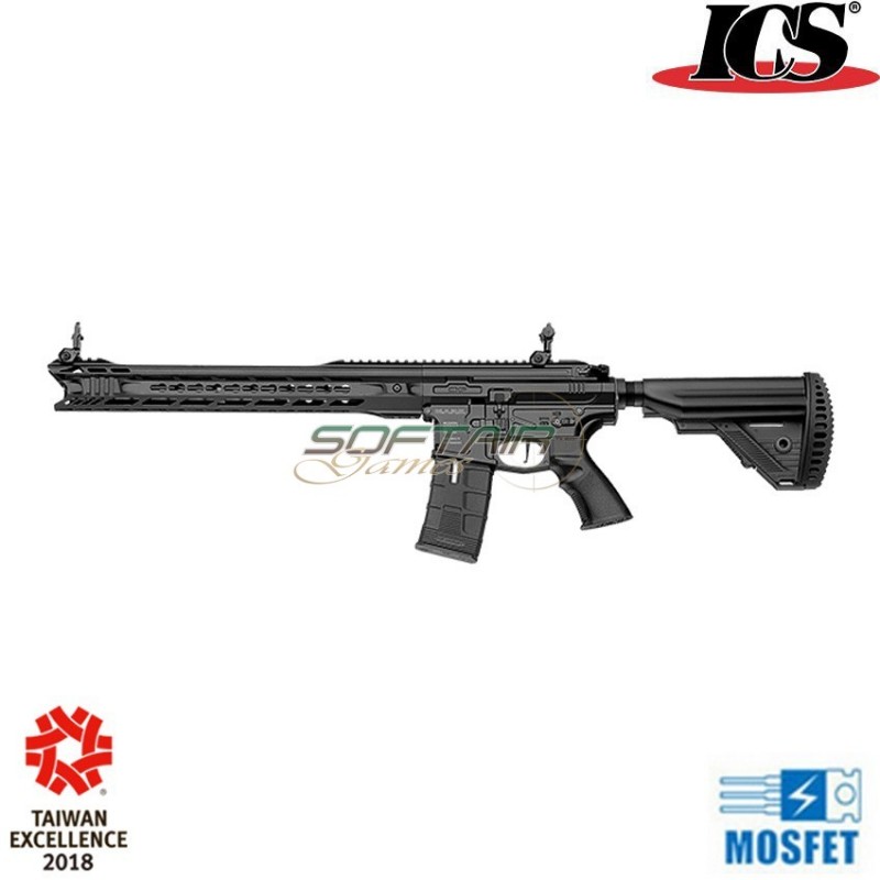 Fucile Elettrico Scarrellante Cxp Mars Full Metal Komodo Black Ics (ics-ic-300b)