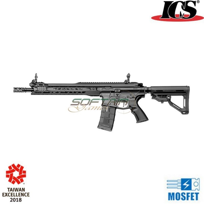 Fucile Elettrico Scarrellante Cxp Mars Full Metal Carbine Black Ics (ics-ic-302b)