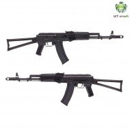Electric Rifle New Gen Aeg Aks-74m Full Metal Black Lct (lct-lcks74m)