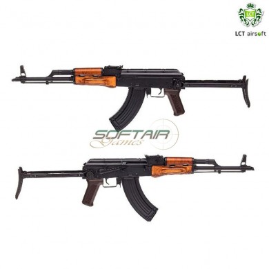 Electric Rifle New Gen Aeg Ak-ms Full Metal & Real Wood Lct (lct-lckms)
