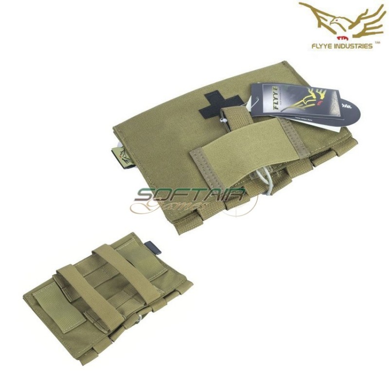 Medic First Aid Kit Pouch Khaki Flyye Industries (fy-ph-c051-kh)