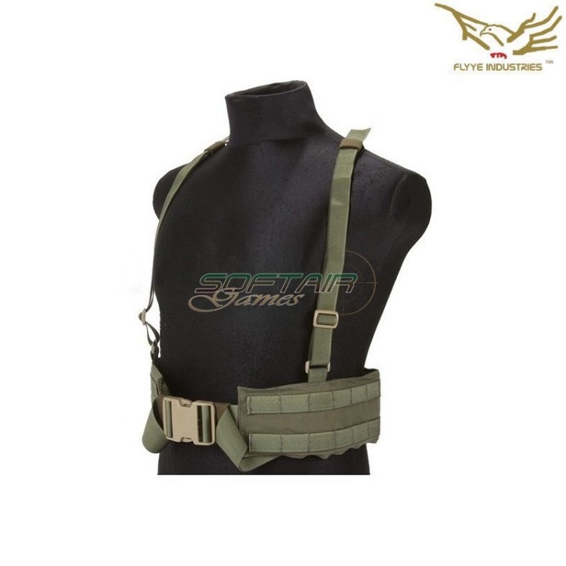 Belt & Suspenders Right Angle Ranger Green Flyye Industries (fy-bt-b007-rg) Belt & Suspenders Right Angle Ranger Green Flyye Industries (fy-bt-b007-rg)