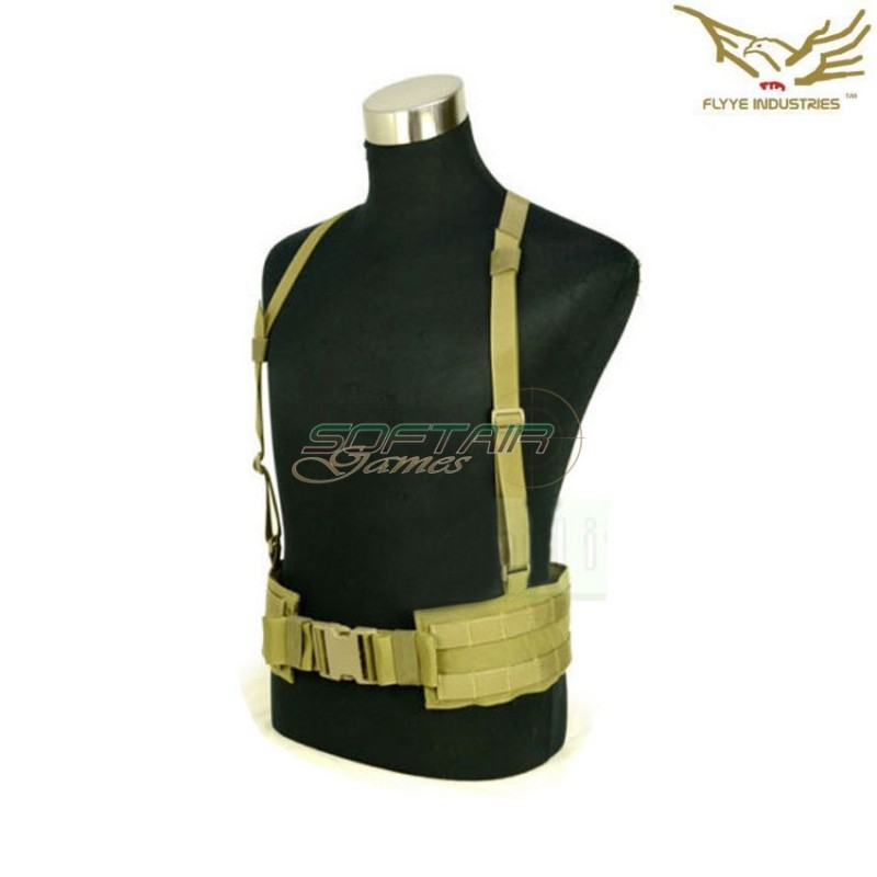 Belt & Suspenders Right Angle Khaki Flyye Industries (fy-bt-b007-kh) Belt & Suspenders Right Angle Khaki Flyye Industries (fy-bt-b007-kh)