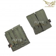 Double Four Place M14/g3/scar H Magazine Pouch Ranger Green Flyye Industries (fy-ph-m009-rg)