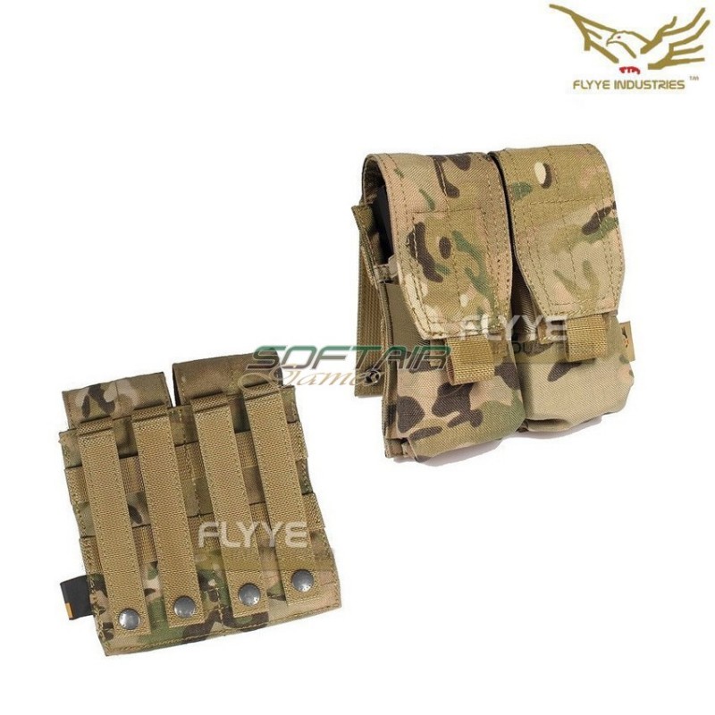 Double Four Place M14/g3/scar H Magazine Pouch Multicam® Flyye Industries (fy-ph-m009-mc)