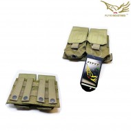 Double Four Place M14/g3/scar H Magazine Pouch Khaki Flyye Industries (fy-ph-m009-kh)