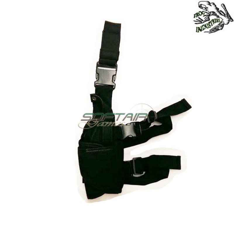 Fondina Cosciale Black Tornado Per Mano Sinistra Universale Frog Industries (fi-611199-bk)