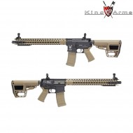 Fucile Elettrico M4 Tws Keymod Dinosaur Dark Earth King Arms (ka-ag-200-de)