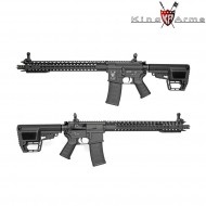 Fucile Elettrico M4 Tws Keymod Dinosaur Black King Arms (ka-ag-200-bk)