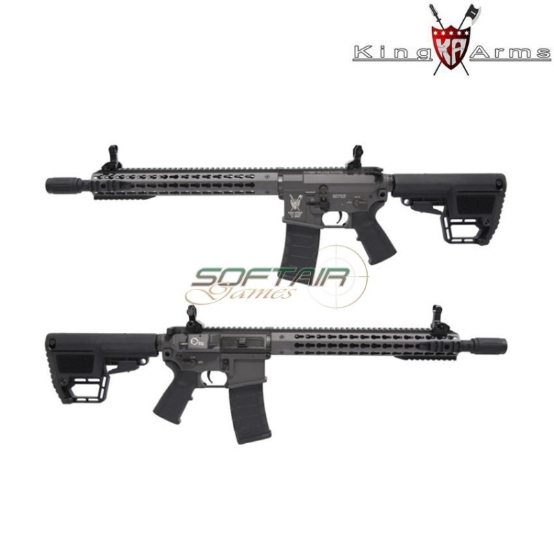 Electric Rifle M4 Tws Keymod Carbine Grey King Arms (ka-ag-199-gy)