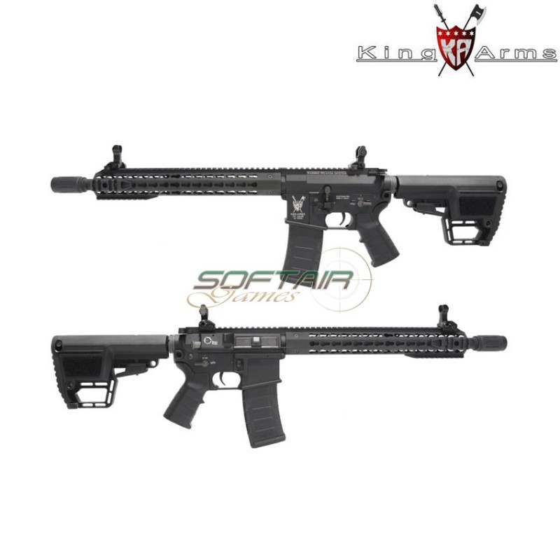 Electric Rifle M4 Tws Keymod Carbine Black King Arms (ka-ag-199-bk)