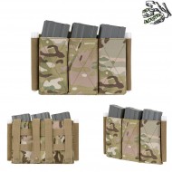 Tasca Tripla Elastica 5.56 Multicam Frog Industries® (fi-m51613132-cp)