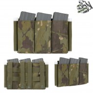 Triple 5.56 Elastic Pouch Multicam Tropic Frog Industries® (fi-m51613132-mt)
