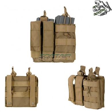 Double Combo 5.56 Mag/pistol Coyote Frog Industries® (fi-m51613142-tan)