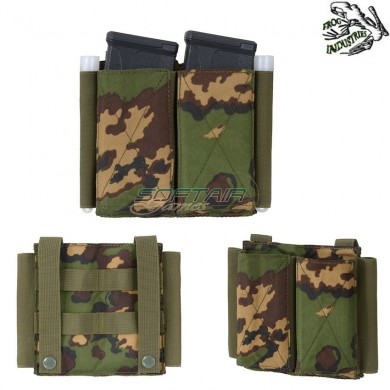 Double 5.56 Elastic Pouch Russian Camo Frog Industries® (fi-m51613131-rc)