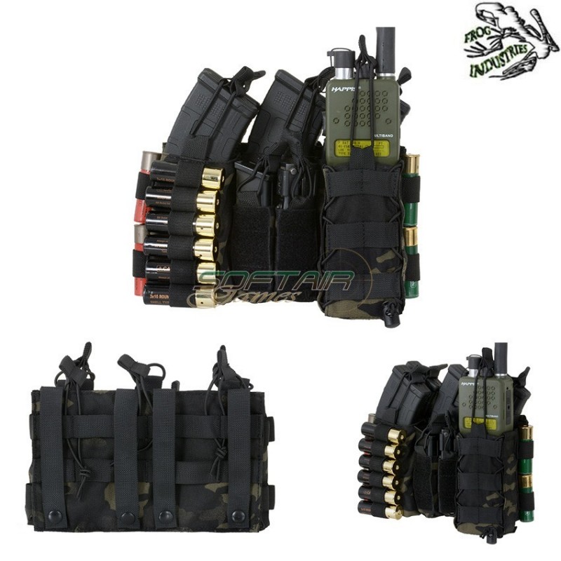 Multi-mission Molle Front Panel Multicam Black Frog Industries® (fi-m51613120-mb) Multi-mission Molle Front Panel Multicam Black Frog Industries® (fi-m51613120-mb)