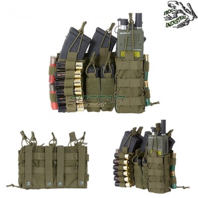 Pannello Frontale Multi-mission Molle Olive Drab Frog Industries® (fi-m51613120-od)