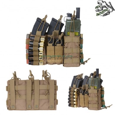 Multi-mission Molle Front Panel Coyote Frog Industries® (fi-m51613120-tan)