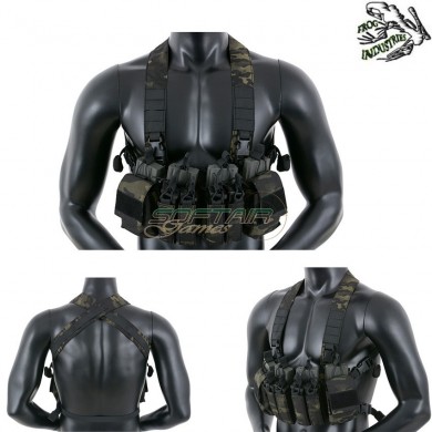 Compact Multi-mission Chest Rig Multicam Black Frog Industries® (fi-m51611038-mb)