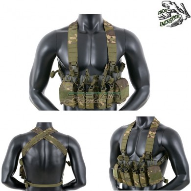Compact Multi-mission Chest Rig Multicam Tropic Frog Industries® (fi-m51611038-mt)