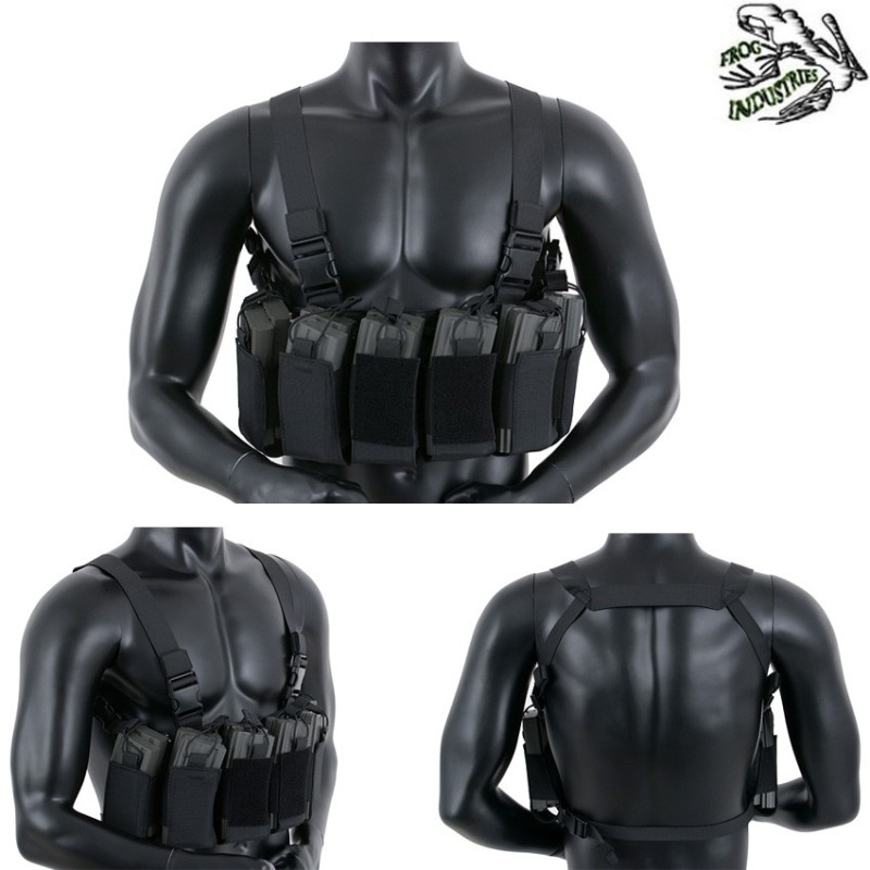 Open Top Chest Rig Black Frog Industries® (fi-m51611037-bk) - Softair ...