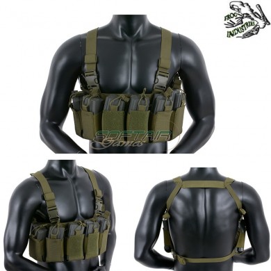 Open Top Chest Rig Olive Drab Frog Industries® (fi-m51611037-od)