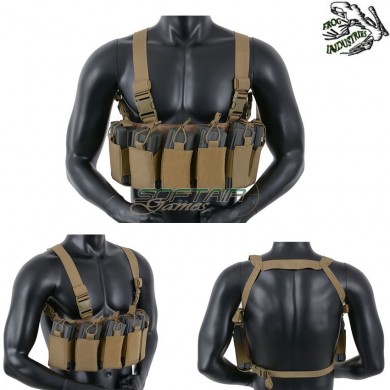 Open Top Chest Rig Coyote Frog Industries® (fi-m51611037-tan)