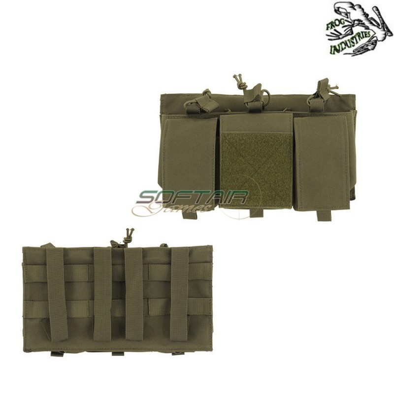Triple 7.62 Pouch & Utility Pouches Olive Drab Frog ® (fi-m51613072-od)