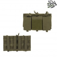 Tasca Tripla Caricatori 7.62 & Tasche Utility Olive Drab Frog Industries® (fi-m51613072-od)