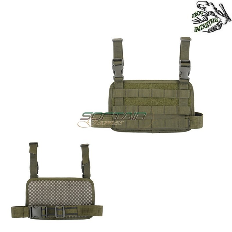 Cosciale Drop Leg Molle Panel Olive Drab Frog Industries® (fi-m51613168-od)