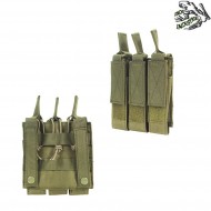 Tasca Tripla Fast Caricatori Mp5/mp7/mp9 Olive Drab Frog Industries® (fi-m51613033-od)
