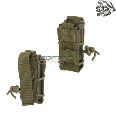 Tasca Versatile Caricatore Pistola Olive Drab Frog Industries® (fi-m51613089-od)