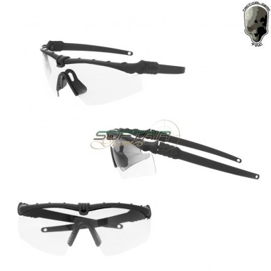 Tactical Eyewear Black Frame & Clear Lense Tmc (tmc-6484-bkcl)