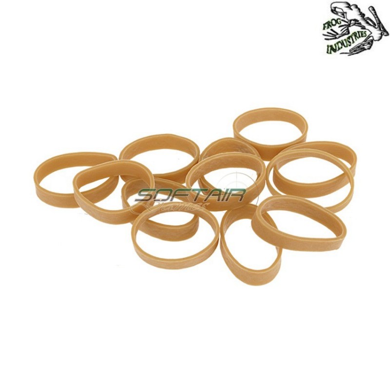 Set 12pcs Navy Seals Elastic Rubber Bands Dark Earth Frog Industries® (fi-m51611189)