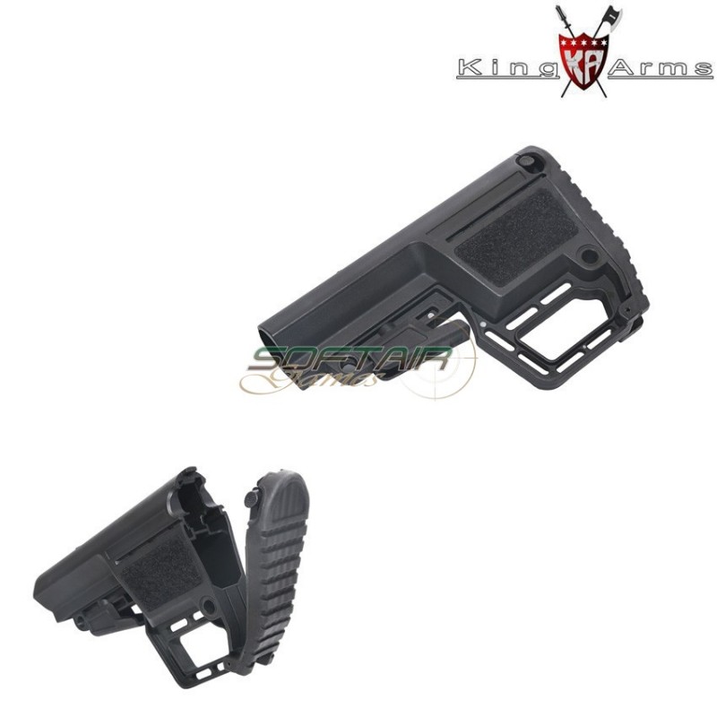 Calcio Tws Type 3 Black King Arms (ka-stock-20-bk)