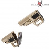 Calcio Tws Type 3 Dark Earth King Arms (ka-stock-20-de)