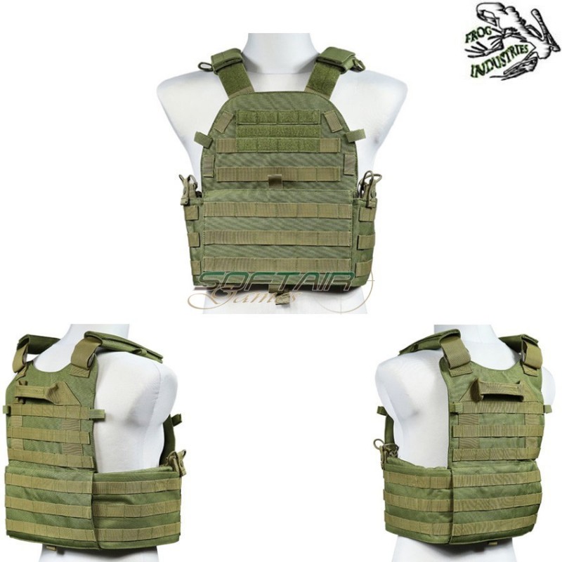 Tactical Vest 6094 Type Olive Drab Frog Industries® (fi-018425-od)