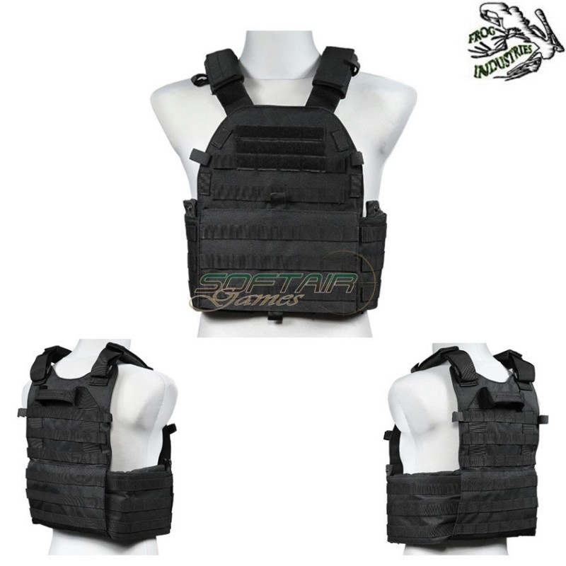 Tactical Vest 6094 Type Black Frog Industries® (fi-018426-bk)