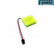 Batteria Ni-mh 4.8v X 700mah Per Caricatori Elettrici E-power (ep-4.8x700)