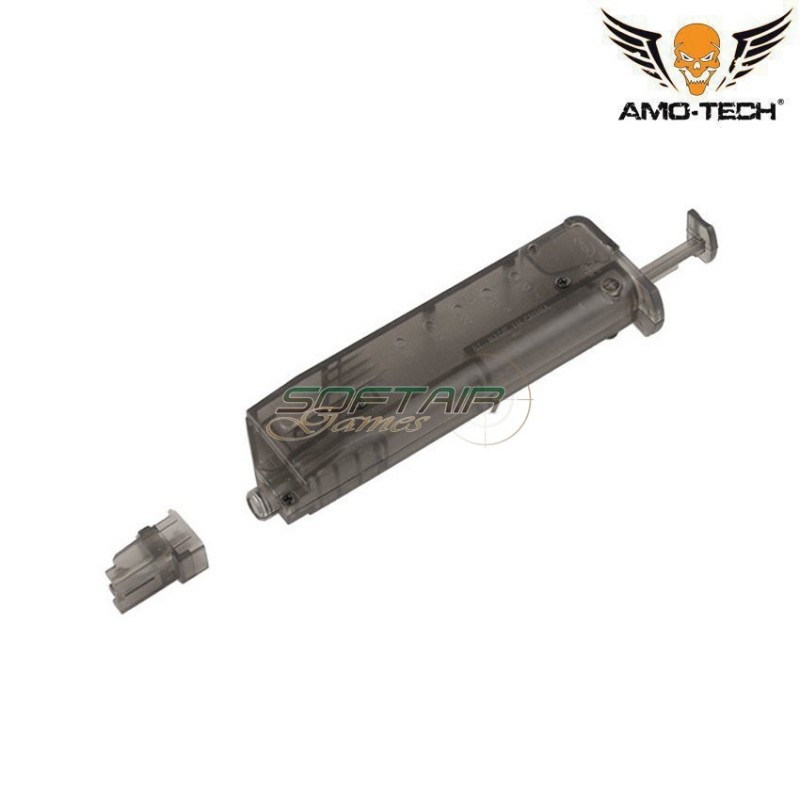 New Version Speedloader 100bb Black Amo-tech® (amt-017204/036217-bk) New Version Speedloader 100bb Black Amo-tech® (amt-017204/036217-bk)
