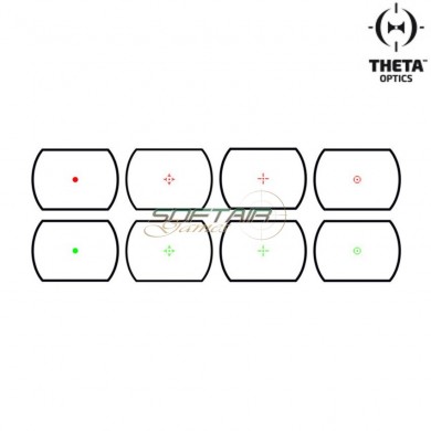 Dot Sight Spider Black Theta Optics (tho-10-011603)