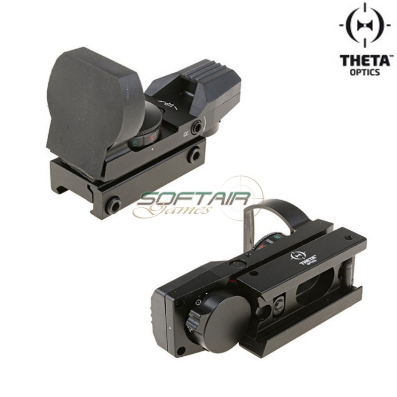 Dot Sight Open Reflex Black Theta Optics (tho-10-007849)