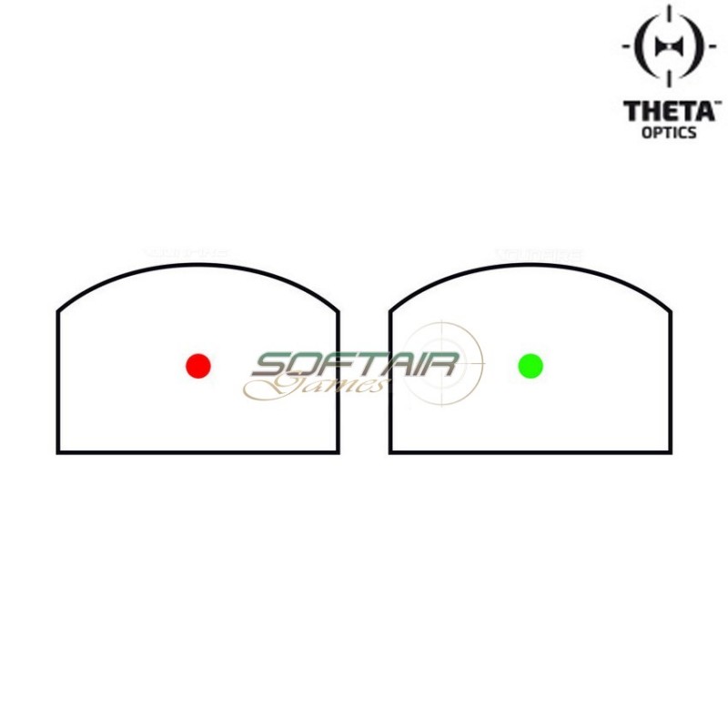 Dot Sight Mini Reflex Black Theta Optics (tho-10-007851)