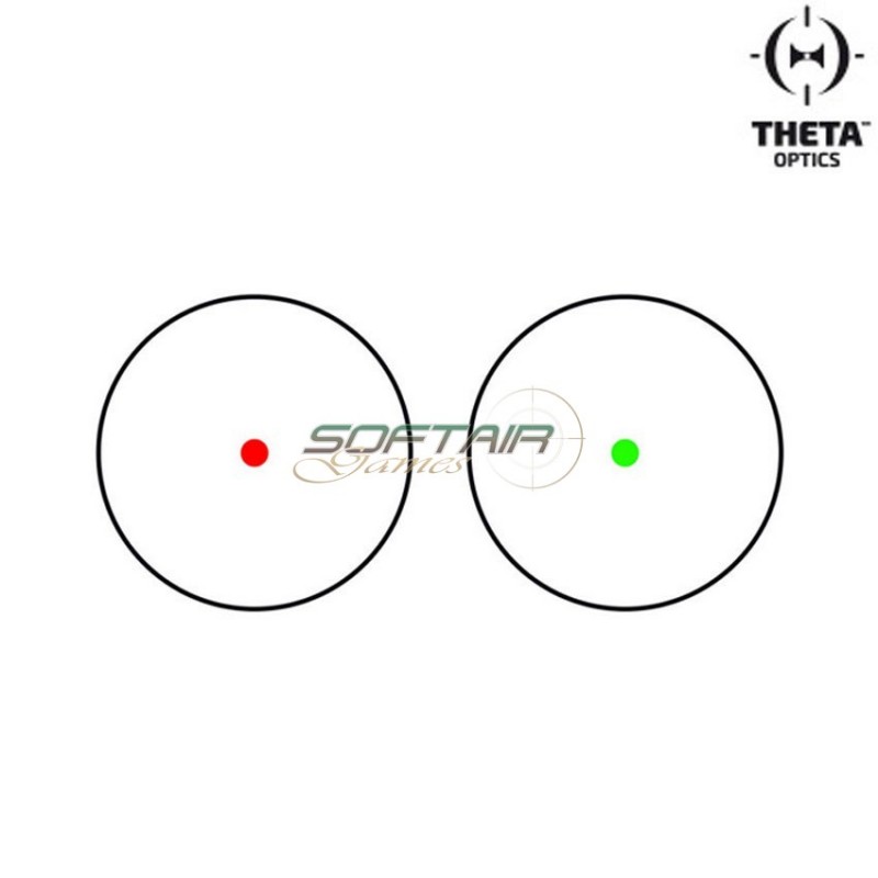 Dot Sight Operator Reflex Black Theta Optics (tho-10-007858)