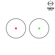 Dot Sight Operator Reflex Black Theta Optics (tho-10-007858)