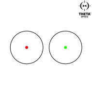 Dot Sight 1x40 Reflex Black Theta Optics (tho-10-007859)
