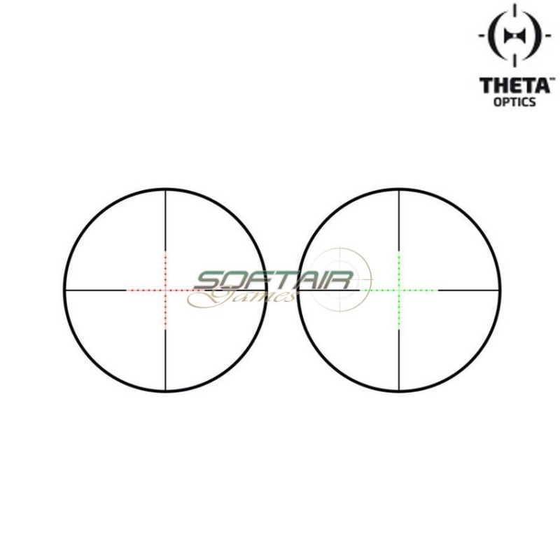 Ottica 6-24x50 Aoeg Black Theta Optics (tho-10-007862)