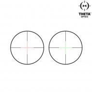 Scope 6-24x50 Aoeg Black Theta Optics (tho-10-007862)